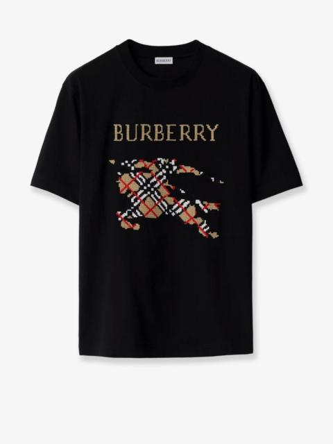 Burberry Burberry Ryan Cotton T-Shirt Black