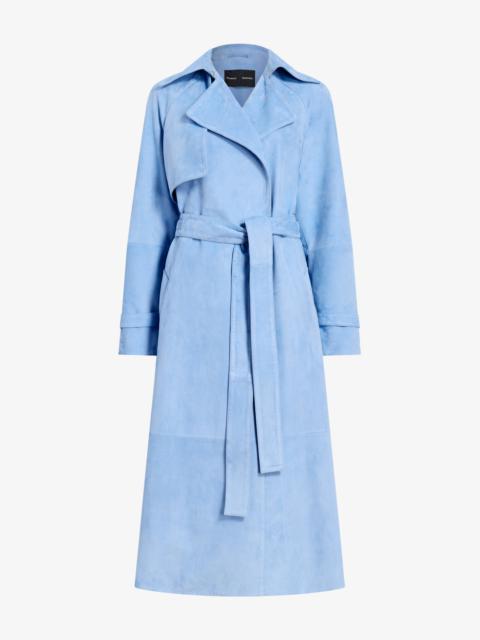 Proenza Schouler Ramona Coat in Suede