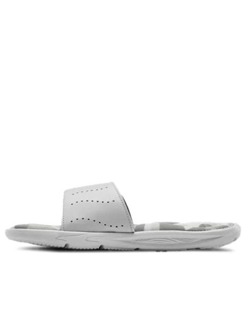 (WMNS) Under Armour Ignite Ix Spectrum Slippers White/Grey 3022719-101