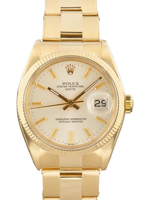 ROLEX Used Rolex Date Ref 1503 Silver Dial