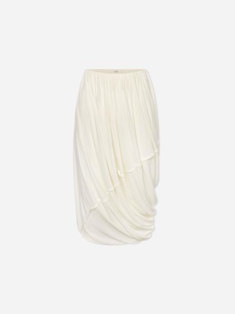 CO Draped Skirt in Crepe Jersey