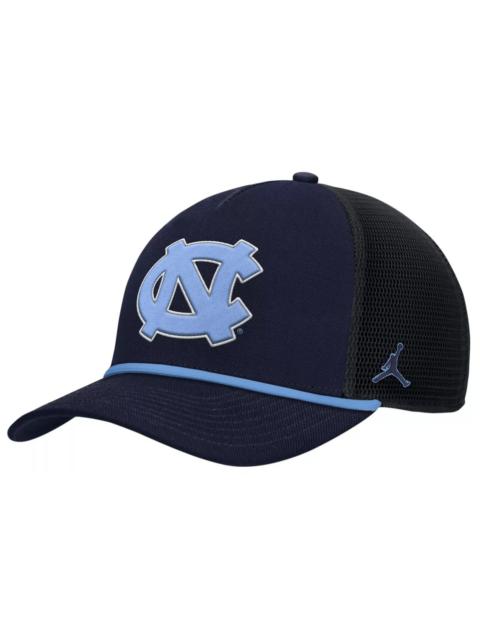 Jordan Jordan Adult North Carolina Tar Heels College Navy Rope Adjustable Trucker Hat