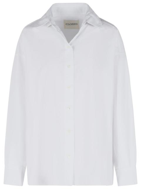 CLOSED Closed 'CAPE' White Cotton Shirt