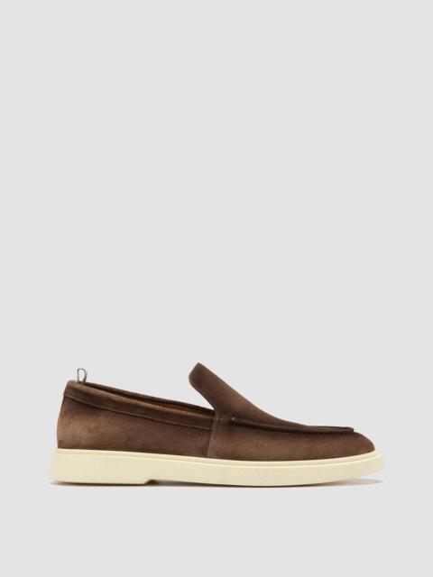 OFFICINE CREATIVE Officine Creative Bones 002 Suede Loafer in Brown at Nordstrom