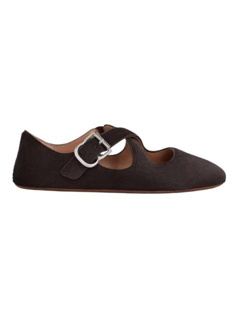 Alaïa Ballet Flats Haircalf
