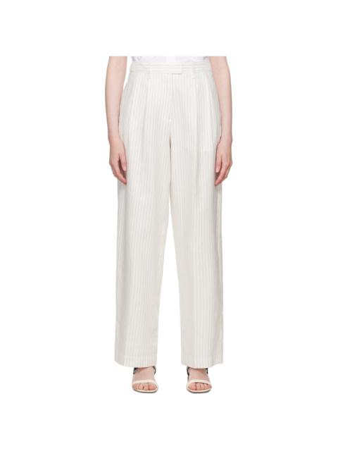 rag & bone White Newman Trousers
