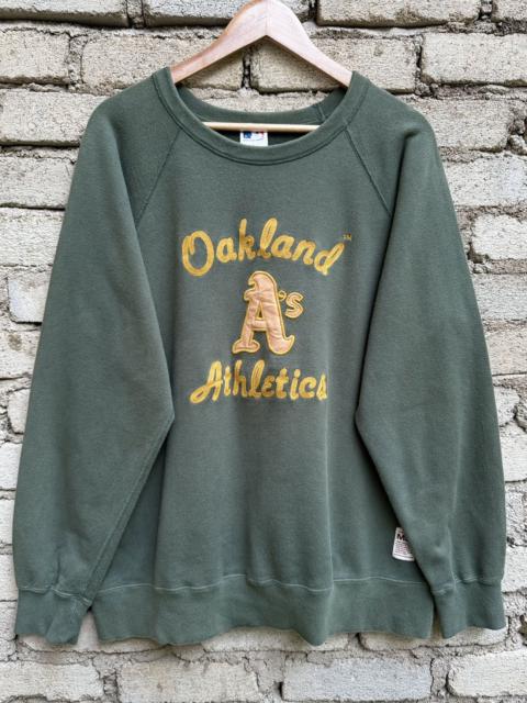 Other Designers Uniqlo - MLB Oakland Athletics Sun Faded Sweatshirt