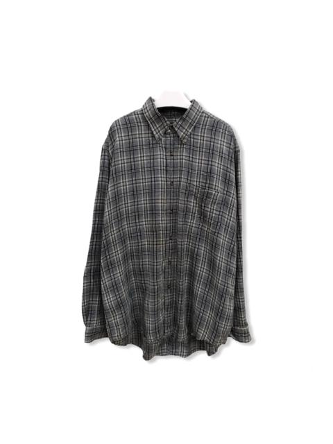 Other Designers Bass - Bass Plaid Tartan Flannel Shirt 👕