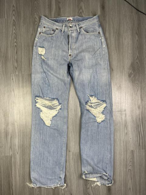 Other Designers Edwin - Vintage Edwin japan Rugged Distressed Selvedges denim
