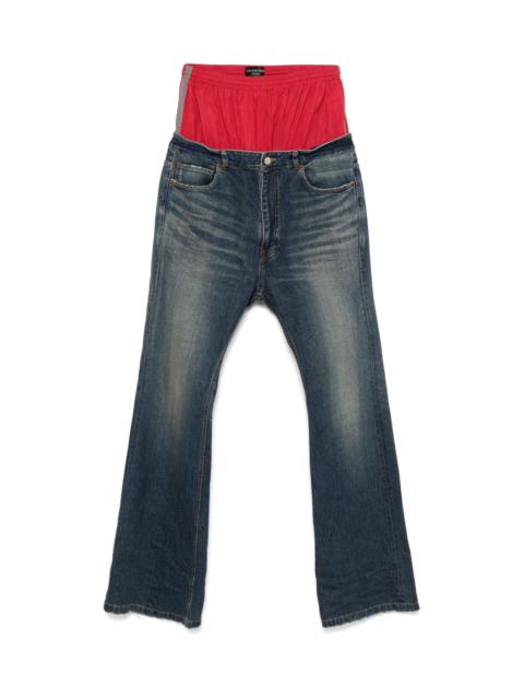 BALENCIAGA Layered Jeans