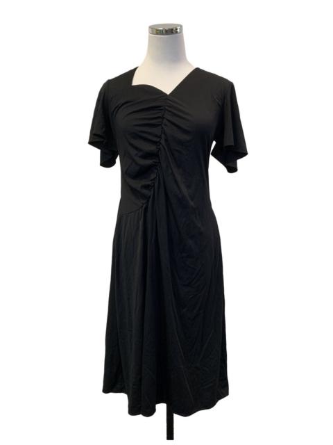 Other Designers Vintage Issey Miyake Plantation Ebony Black Dress