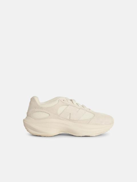 'WARPD RUNNING' IVORY SUEDE SNEAKERS