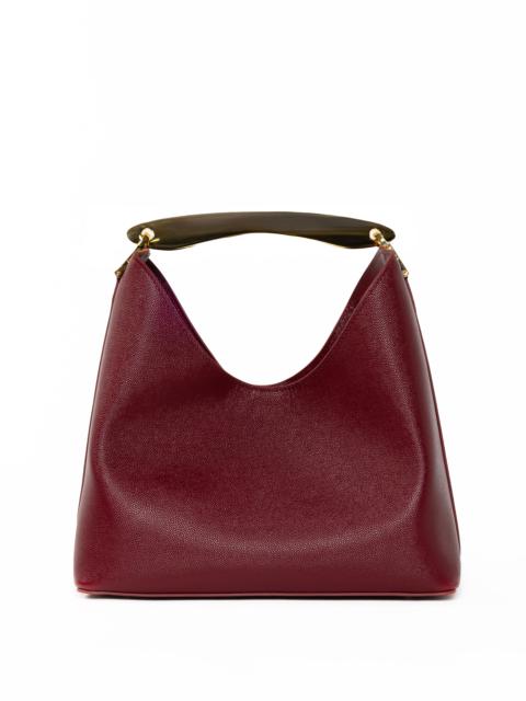 Elleme Boomerang Caviar Leather Burgundy