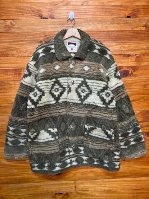 Other Designers Vintage - VINTAGE NATIVE FLEECE JACKET