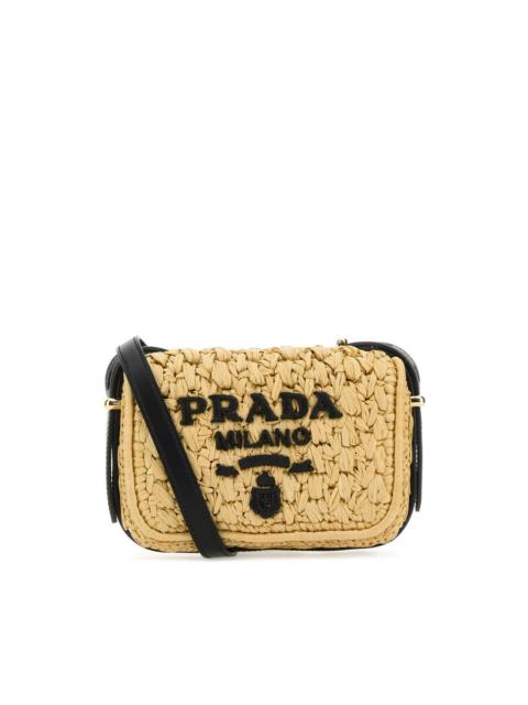Prada Prada Raffia Crossbody Bag