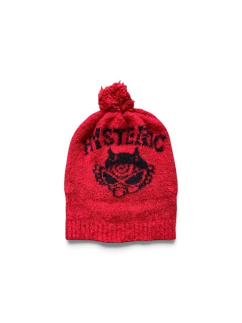 Hysteric Glamour Hysteric Glamour Mini Red Devil Horn Beani Hats Big Logo