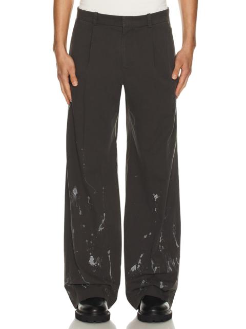 We11done Painted Trousers