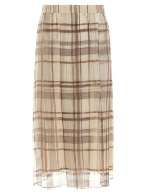 Brunello Cucinelli Brunello Cucinelli Women Organza Skirt