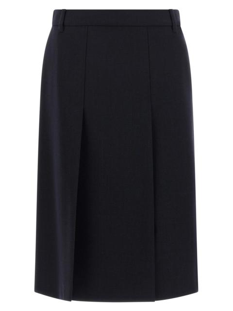 Prada Multi-slit skirt