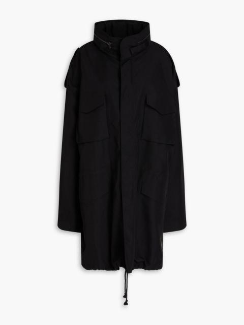 Maison Margiela Crepe hooded parka