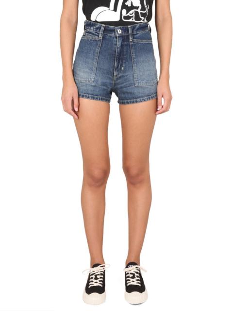 KENZO Kenzo Women Short In Denim