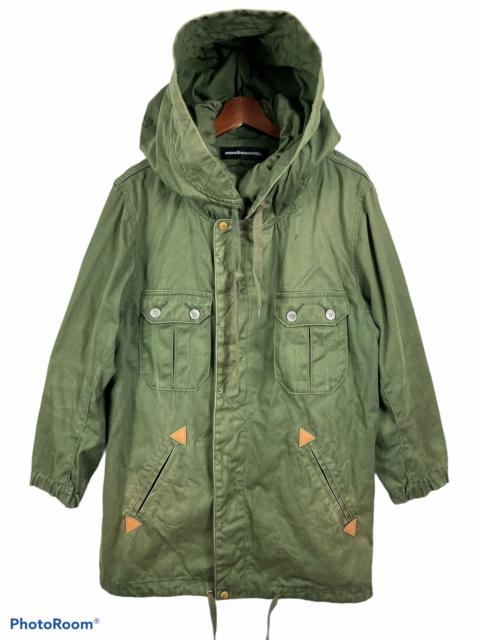 ISSEY MIYAKE Issey Miyake Military Hooded Parka Jacket