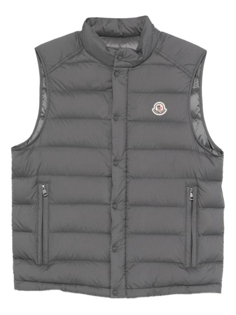 Moncler zip quilted gilet