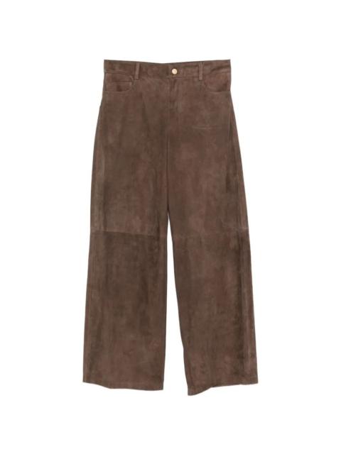 Max Mara `MaxMara S` Leather Pants