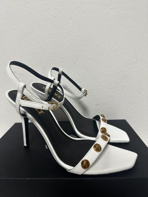 VERSACE Versace White Leather Sandals