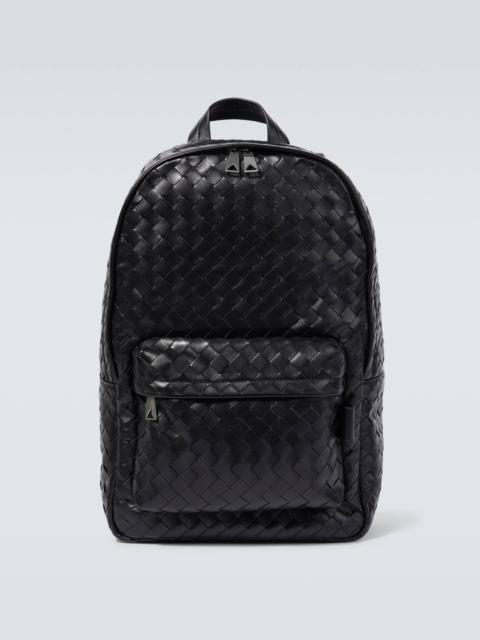 Bottega Veneta Intrecciato leather backpack