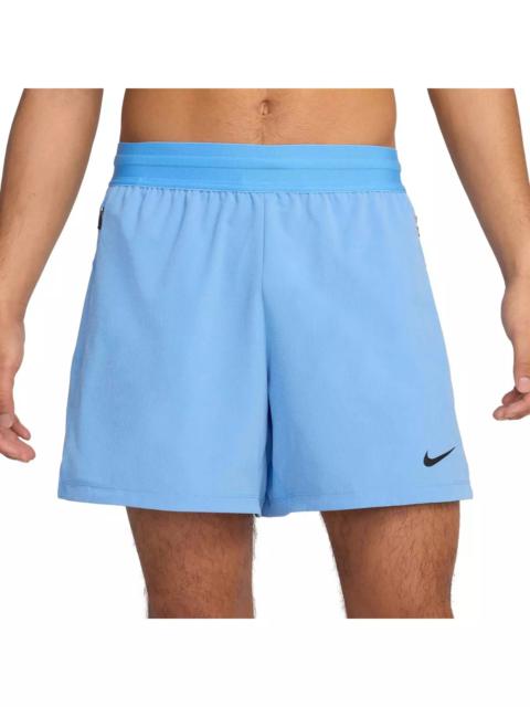Nike Men's Flex Rep Dri-FIT 5" Unlined Fitness Shorts -Blue