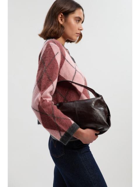 KAREN MILLEN Premium Alpaca Wool Blend Fairisle Knitted Cardigan