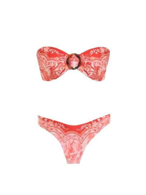 Zimmermann Lyre Bamboo Ring Bikini