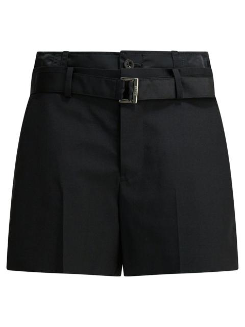 sacai Sacai "Sacai X Suiting" formal shorts