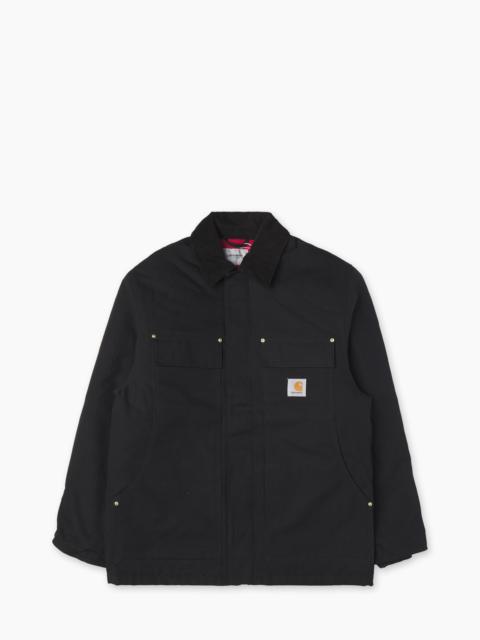 Carhartt CARHARTT WIP OG ARCTIC COAT DEARBORN CANVAS RIGID BLACK/BLACK