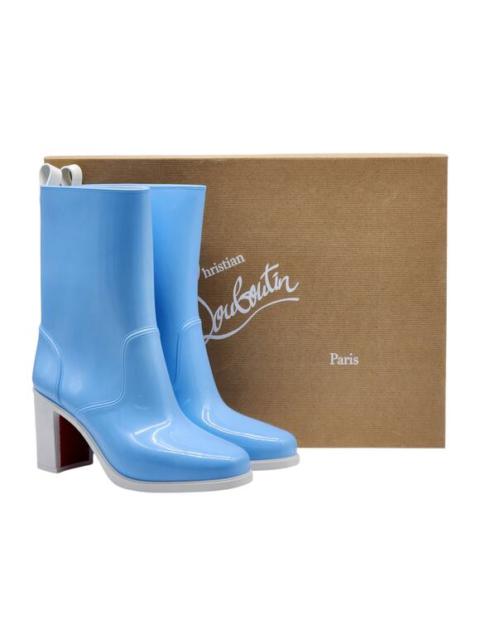 Christian Louboutin Loubirain Boots - PVC and Rubber - Blue 41 10.5US $700