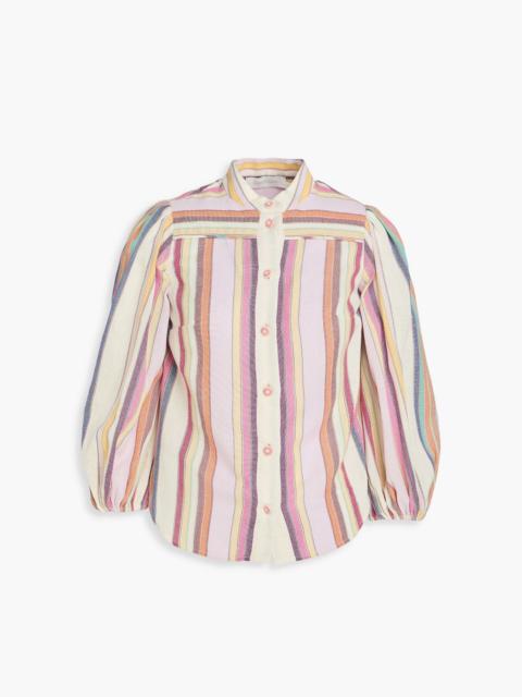 Zimmermann Striped cotton shirt