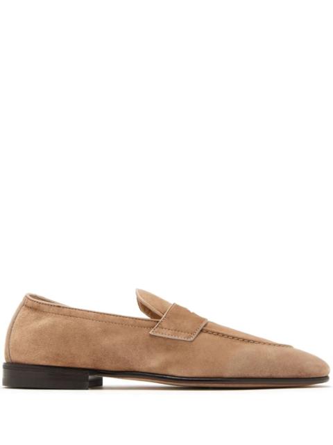 Brunello Cucinelli Brunello Cucinelli Men Suede Soft Penny Loafers