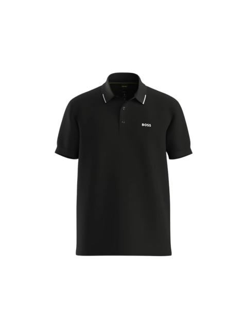 BOSS Boss Black Polo Shirts Men