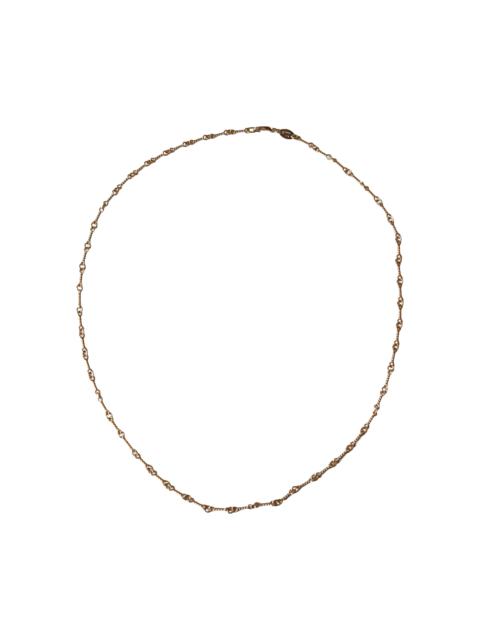Chrome Hearts Chrome Hearts 22K Gold Twist Chain Necklace Gold