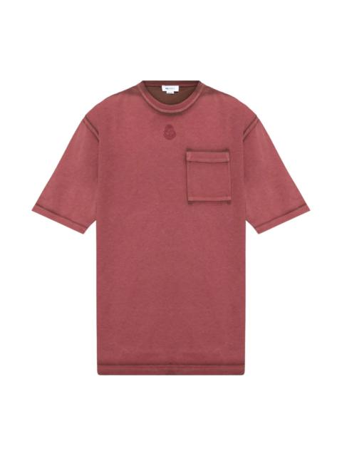 Alexander McQueen LOGO-EMBROIDERED T-SHIRT