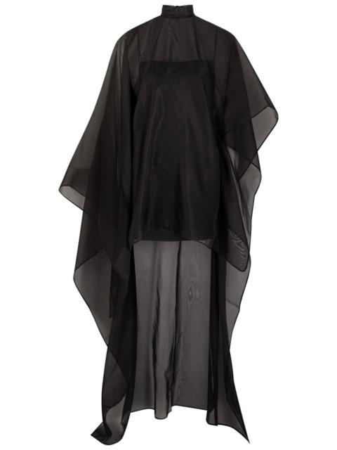 Taller Marmo Taller Marmo Fantazia Sheer-silk Mini Kaftan Dress