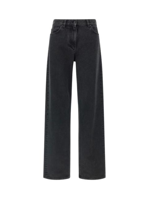 The Row Black Cotton Jeans