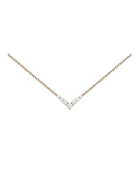 MELISSA KAYE Mini Aria Diamond Necklace