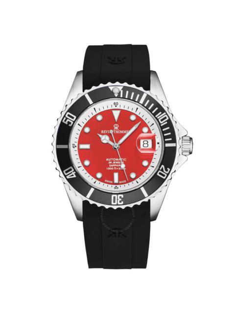 Other Designers Revue Thommen Diver Automatic Red Dial Men's Watch 17571.2338