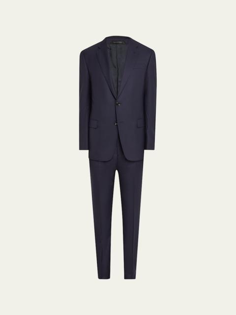 GIORGIO ARMANI Men's Solid Wool Suit