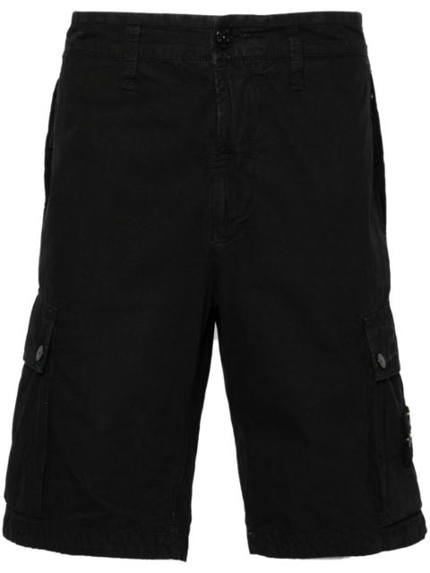 Stone Island Men Cotton Cargo Shorts