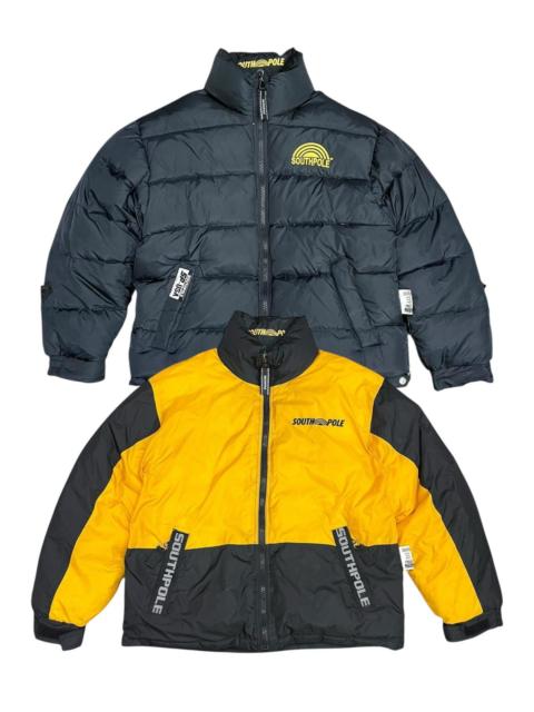 Other Designers FYE🔥Vintage SOUTHPOLE Reversible Puffer Jacket Y2K Hip-Hop