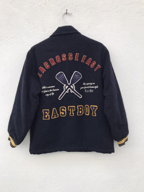 Other Designers Japanese Brand - East Boy Big Logo Wool Varsity Jacket