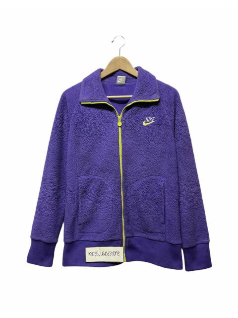 NIKE FLEECE JACKET PURPLE COLOUR